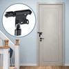SAYAYO Gate Latch Bolt Lock with Padlock & 4 Keys