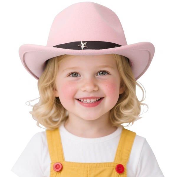 BQUBO Kids Cowboy Hat Boys Girls Western Cowboy & Cowgirl