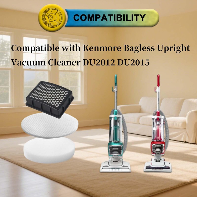 K4010 Bagless Upright Vacuum Replacement Kit for Kenmore Upright Cleaner
