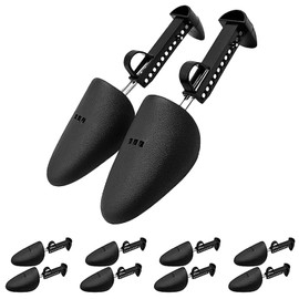Hormas para Zapatos Ajustable para Hombre y Mujer 5 Pares, Expansor de Moldeador para Zapatos, Hormas Ensanchadoras de Zapatos para Botas, Tacones y Zapatillas de Deporte, Negro