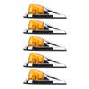5pcs Cab Marker Light Weatherproof Amber Teardrop Cab Top Running