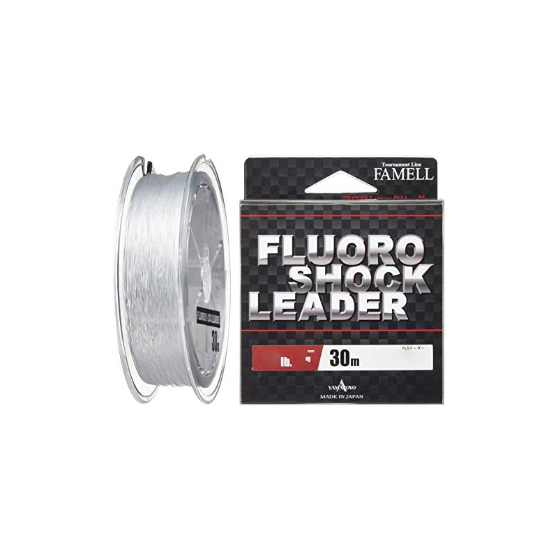 YAMATOYO Fluorocarbon Leader, Fluoro Shock Leader, 98.4 ft (30 m),