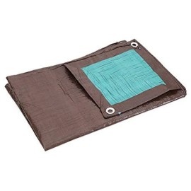 Kotap TBG-2020 All Purpose Reversible Poly Tarp, 20 x 20-Foot, Brown/Green