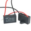 DollaTek 2pcs CBB61 1uF 450V AC 50/60Hz Air Conditioning Fan