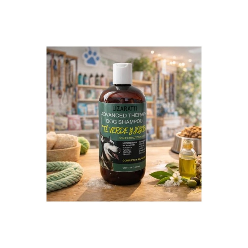 Shampoo para Perro Advanced Therapy 480ml - Té Verde y