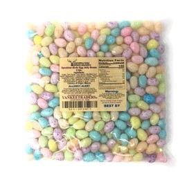 YANKEETRADERS Speckled Birds Egg Jelly Beans, 2 Pounds, Assorted Fruit, Bulk, Easter, Spring