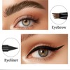 2-in-1 Magic Eyebrow Pencil, 3D Microblading Eyebrow Pencil, Waterproof 3D,