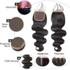 Closure Human Hair 4x4 Lace Frontal Closure Real Hair 100%