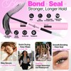 Yawamica Lash Clusters Kit 320pcs Eyelash Clusters D Curly 9-16mm