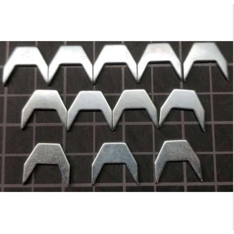 USA Premium Store 12 (DOZEN) ZINC STEEL DRAWER STOPS DOUBLE