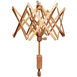 Brainmart XXL - Wooden Swift Yarn Umbrella Winder - Not a Chine Product - Hand Operated Knitting Winder Tools Holder Wool String Ball Winder Machine Winding Lines, Yarns & Fiber