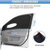 GAOLAOSY Car Front Window Shade, Breathable Automotive Window Mesh Screen,