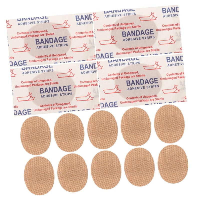 FOMIYES 2sets Outdoor Elastic Fabric Breathable Patches Small for Fingertip