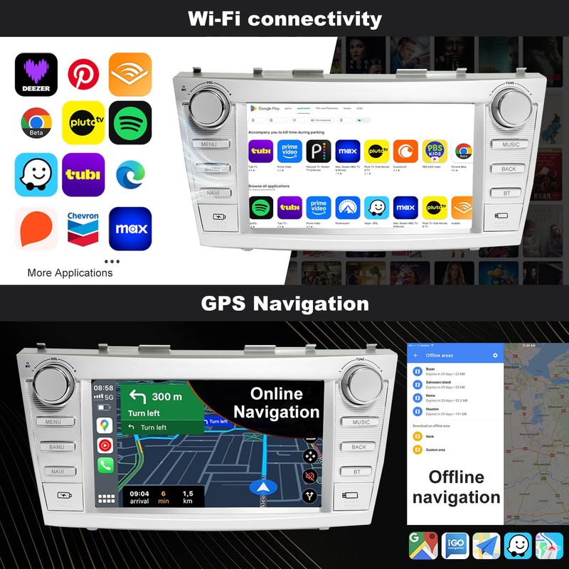 Car Radio for Toyota Camry 2006 2007 2008 2009 2010