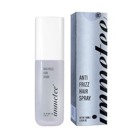 immetee Antifrizz Hair Spray,Straight Fixation Styling Spray,Moisturising& Smooth straightener Hair Spray,Anti-Frizz Hair Straightening Protector & Detangler.(150ml/5.28fl.oz)