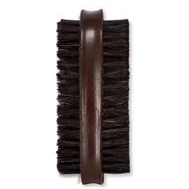 Firstline Wav Enforcer Double-Sided Military Boar Bristle Brush, Brown