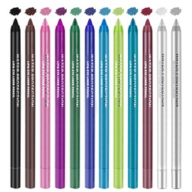 ZHISHUDL 12PCS Colorful Eyeliner Pencils Makeup Set