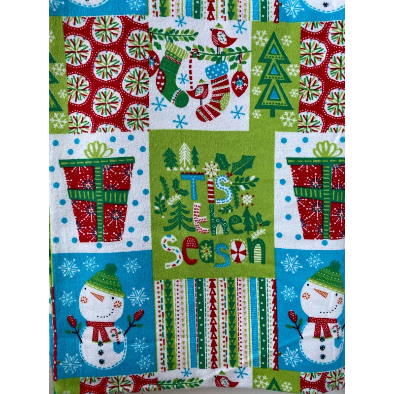 Snuggle RARE & OOP Designer Novelty Holiday TIS THE SEASON