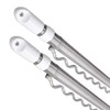 WEIMALL Drying Rod, 2-Piece Set, Extendable 1.4m~2.45m, with Hanger Hook,