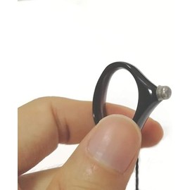 10 Pcs Silver Hair Scissors Rubber Silencer Rubber Muffler Silencer Accessories, Styling Tools Barber Salon Replacement Shears Hair Cutting Tools (3mm)