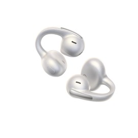 Baseus Bowie MC1 Pro (Bluetooth 6.0) Ear Cuff, Wireless Earphones, Open Earphones, Ultra Lightweight 0.2 oz (5 g) / LDAC Compatible Hi-Res Sound Quality, DNN 4 Microphone Calls Noise Cancelling, IP67