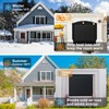 MyLifeUNIT Magnetic Fireplace Cover, 36" x 30" Fireplace Blanket for