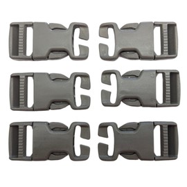 ITW Nexus 6 1" Military MOLLE Replacement Backpack Quick Connect Snap Buckle Clips Foliage