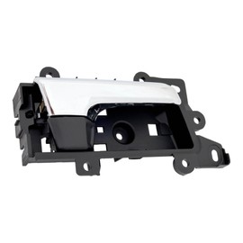 For Toyota 4Runner 2010-2022 Interior Door Handle Passenger Side | Front/Rear | Chrome Lever | Textured Black Housing | Plastic