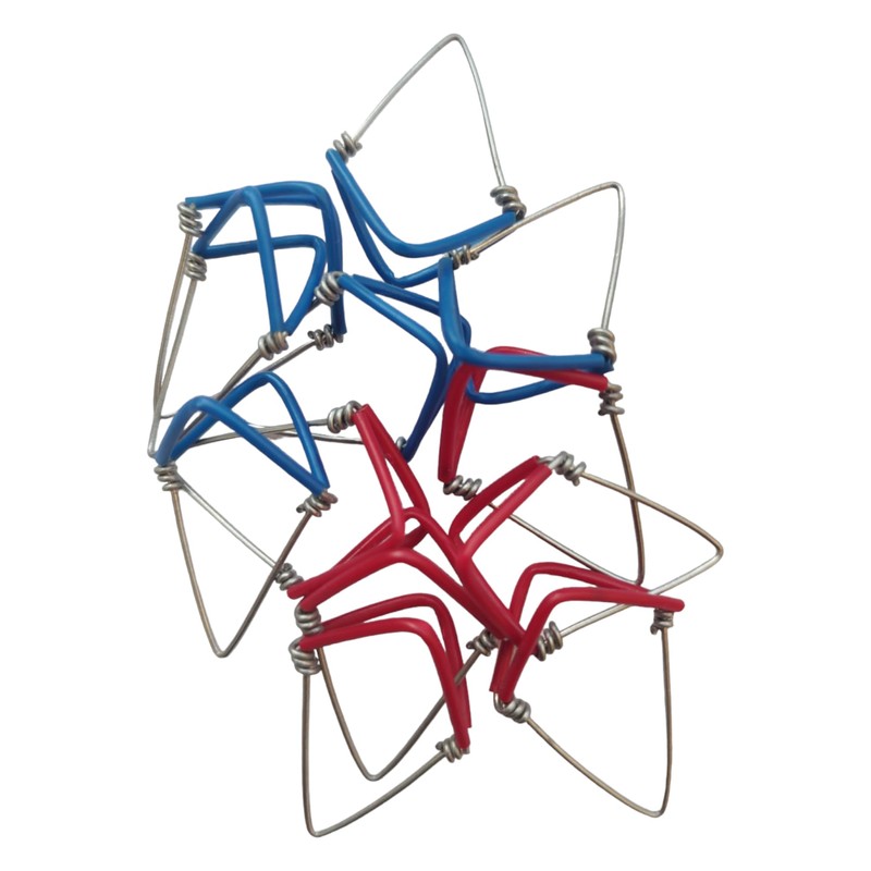 BHAVICREATION Sitar Mizrab Pick, 10 Pcs, Multicolor, Metal