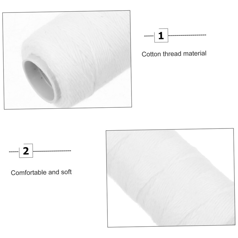 Baluue 1roll Threading Thread for Facial Hair Removal Precision Epilator