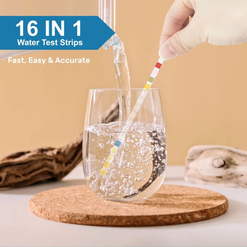MERYDI-100PCS 16 in 1 Drinking Water Test Kits Home Water
