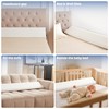 Simpledad King Size Wedge Pillow Headboard for Bed Gap Filler,