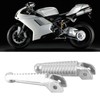2Pcs Motorcycle Front Footrest Foot Peg LeftRight Fit for DUCATI