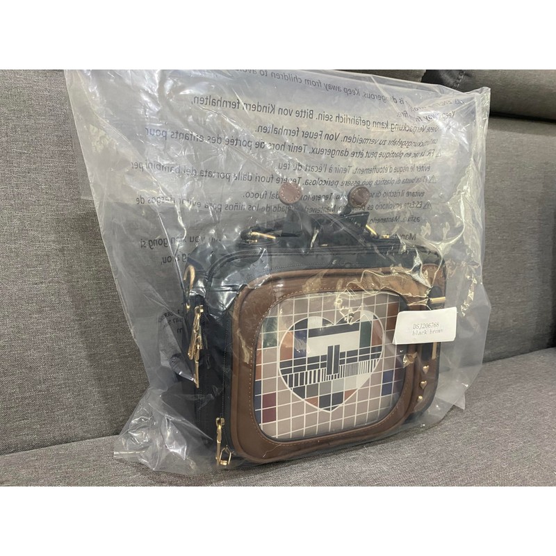 fancybag Ita Women's TV Shoulder Bag Retro TV Design Unique