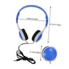 OSALADI Music Headset for Boys and Girls Head-Mounted Earphones Toddler
