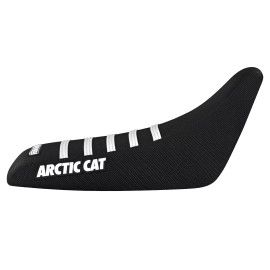 Enjoy Mfg Arctic Cat 50 90 Gripper Seat Cover  2002 - 2005  ALL BLACK/WHITE rib #256