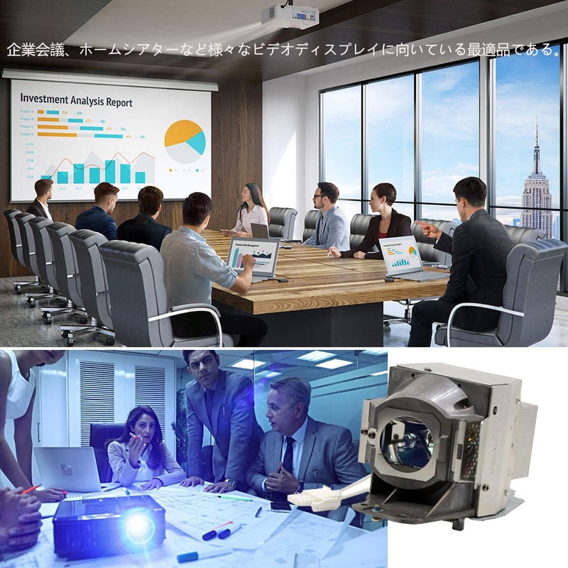 Rich Lighting MC.JFZ11.001 Acer ACER H6510BD P1500 Projector Replacement Lamp