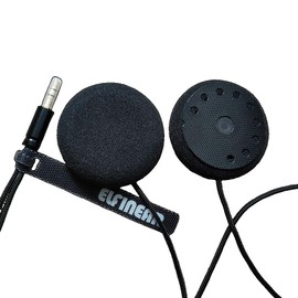 ELFINEAR Acoustix Elite 45X 45mm Helmet Speaker - Hi-End 3.5mm AUX Wired Connectivity Compatible with Cardo Communicators Headphones