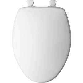 Bemis 7300EC 000 7300EC Elongated Closed-Front Toilet Seat and Lid