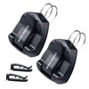 Hypersonic 2-Pack Sunglass Holder for Car Sun Visor, Air Vent