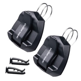 Hypersonic 2-Pack Sunglass Holder for Car Sun Visor, Air Vent Eyeglass Holder Clip Universal Durable Glasses Mount Car Mask Hanger Hook