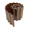 (TUISKU) Flower Bed Enclosure Grass Root Stopper Soil Hold Height