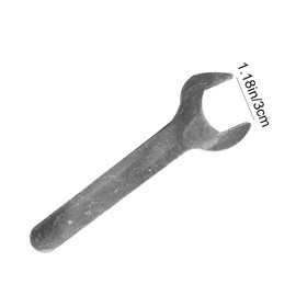 JIALWSJWAN Flat Spanner 30mm Single Open End Spanner Steel Lightweight Wrench Nut Spanner for Narrow Space Hand Tool