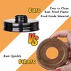 2 Pack Mason Jar Syrup Dispenser Pump Lids, Coffee Syrup