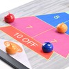 Mini Shuffleboard Replacement Pucks Rollers Curling Accessories 2 Color