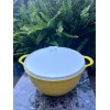 Tupperware Thatsa Bowl 42 Cup/10 Lts yellow color white seal