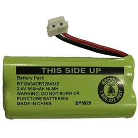 Battery BT184342 / BT284342 for Select Uniden D2200 D3200 DECT and DCX Series Cordless Telephones