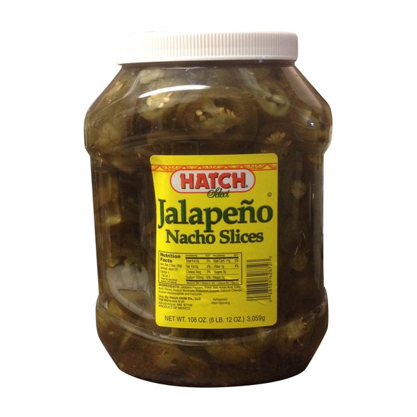 Hatch Select Jalapeno Nacho Slices 108 OZ (6 LB. 12