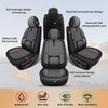 IKABEVEM Car Seat Covers Fit for Hyundai Santa Fe 2009-2026