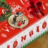 Christmas Plastic Tablecloth 4 Pack